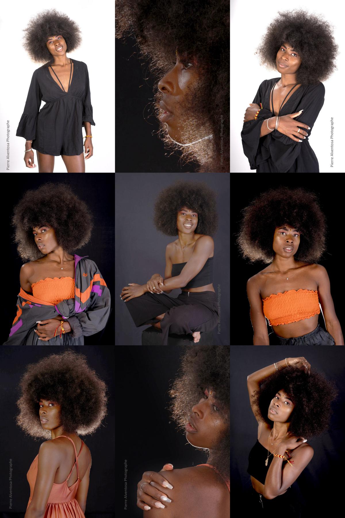 Book Manequin en une séance studio