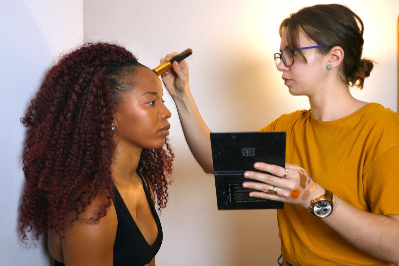 Lody's modèle et Joséphine MUA