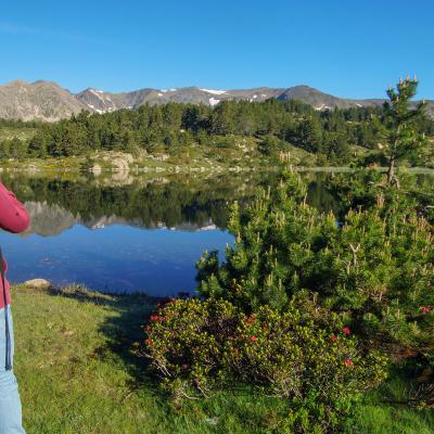 Chaîne du Carlit - estany Sec