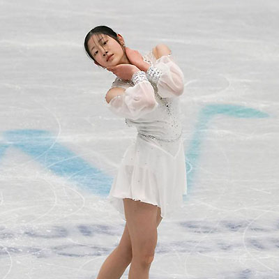 avec la Korea Team aux Championnats du Monde de Patinage Artistique 2022