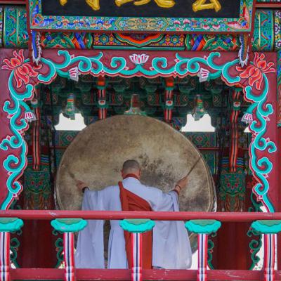 Temple zen - percussions bouddhiques - Corée du Sud