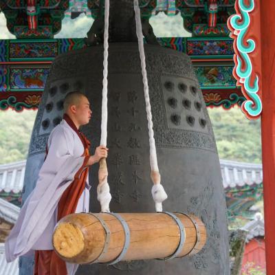 Temple zen - percussions bouddhiques - Corée du Sud