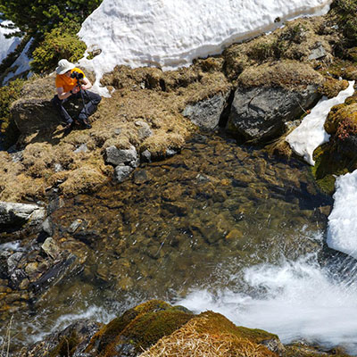 La cascade de la Riberola, photographiée par Clément