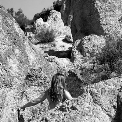 Séance n° 7 - Sept 2020 Painting nu - Cirque de Mourèze