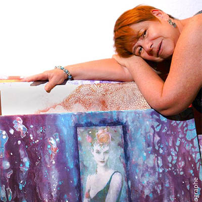 Découverte de l'atelier et des oeuvres