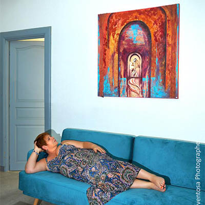 Découverte de l'atelier et des oeuvres