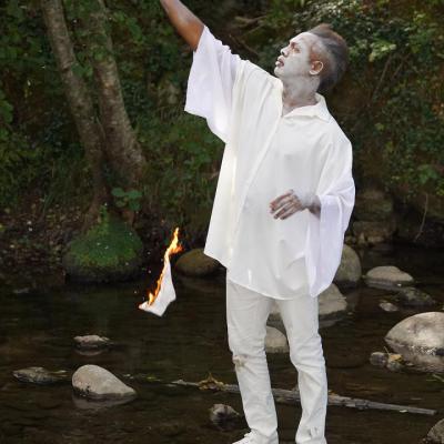 Karl PAQUEMAR Tournage de Abeoji - les Ancêtres - Création NAM Young_ho