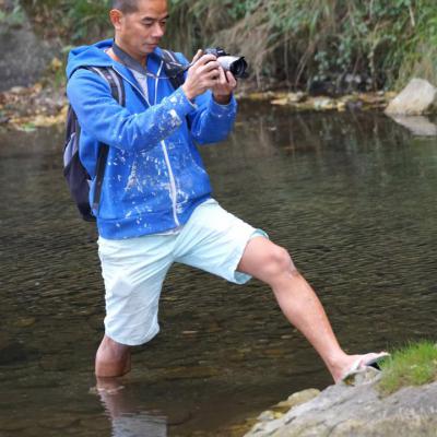 Philippe VU les pieds dans l'Arre Tournage de Abeoji - la danse des Ancêtres - Création NAM Young_ho