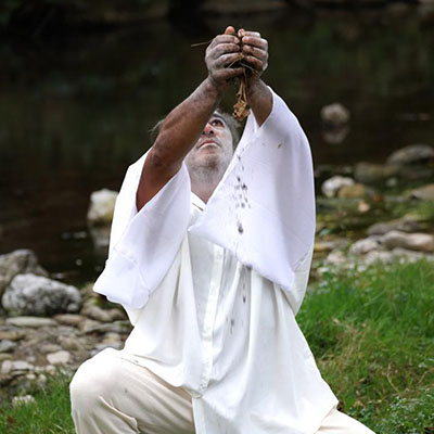 Franck DELEVALLEZ Tournage de Abeoji - les Ancêtres - Création NAM Young_ho