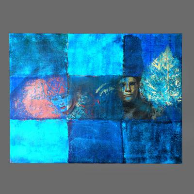 Carnaval [ 60 x 80 cm ] Oeuvre en cours d finition